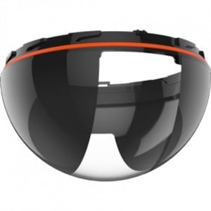 AXIS TQ6803 Hard-Coated Clear Dome - Chemical Resistant, Anti-scratch, Hard Coat - Weather Resistant - Clear