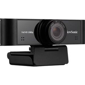 ViewSonic VB-CAM-001 Webcam - 2.1 Megapixel - 30 fps - Black - USB 2.0 - 1920 x 1080 Video - 110° Angle - Microphone - Mon