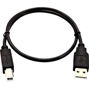 V7 V7USB2AB-50C-1E 48,77 cm USB-A/USB-B Datentransferkabel - Cable for Peripheriegerät, Drucker, Scanner, Media-Player, Fl
