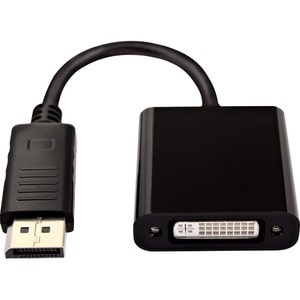 V7 CBLDPDVIAA-1E 10 cm DisplayPort/DVI-I Videokabel - Cable for Videogerät, Monitor, Projektor, PC, Tablet - 1,7 Gbit/s - 