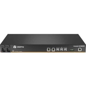 Vertiv Avocent ACS8000 Serial Console - 48 port Console Server | Modem | Dual AC - | In-band and Out-of-band Connectivity|