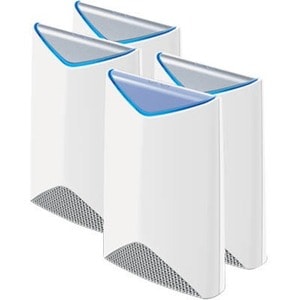 Netgear Orbi Pro SRK60B04 Wi-Fi 5 IEEE 802.11ac Ethernet Wireless Router - 2.40 GHz ISM Band - 5 GHz UNII Band - 375 MB/s 