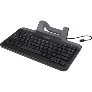 Belkin B2B191 Keyboard - Cable Connectivity - USB Type C Interface - Volume Control Hot Key(s) - Chromebook, Tablet - Chro