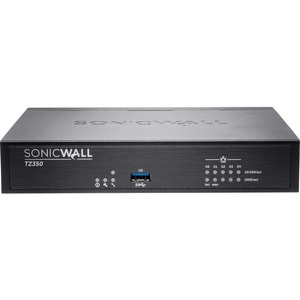 SonicWall TZ350 Network Security/Firewall Appliance - 1 Year TotalSecure Advanced Edition - TAA Compliant - 5 Port - 10/10
