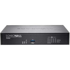 SonicWall TZ350 Network Security/Firewall Appliance - 3 Year Secure Upgrade Plus Advanced Edition - TAA Compliant - Intrus
