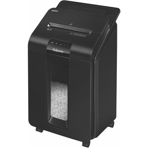Fellowes® AutoMax™ 100M Micro-Cut Commercial Office Auto Feed 2-in-paper shredder with 100-Sheet Capacity - Non-continuous