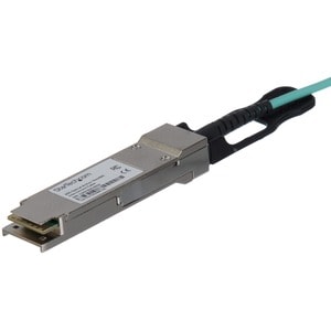 StarTech.com MSA Uncoded 30m 40G QSFP+ to SFP AOC Cable - 40 GbE QSFP+ Active Optical Fiber - 40 Gbps QSFP Plus Cable 98.4