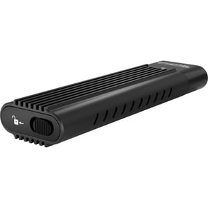 Plugable USB C to M.2 NVMe Tool-free Enclosure USB C and Thunderbolt 3 Compatible up to USB 3.1 Gen 2 Speeds (10Gbps). - A