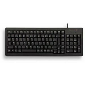 CHERRY G84-5200 XS Tastatur - Kabel Konnektivität - PS/2, USB Schnittstelle - Deutsch - Schwarz - 104 Taste(n)