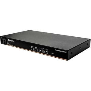 Avocent ACS 8000 16-Port Console Server with Dual AC Power Supply (ACS8016DAC-400) - Advanced Serial Console Server | Remo