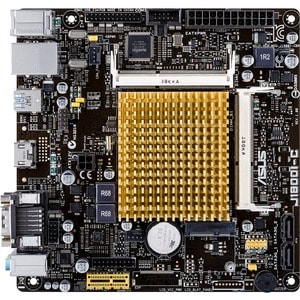 Asus J1800I-C Desktop Motherboard - Mini ITX - Intel Celeron J1800 - 8 GB DDR3L SDRAM Maximum RAM - SoDIMM - 2 x Memory Sl