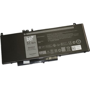 BTI Battery - OEM Compatible 0G5M10 451-BBLK 451-BBLN 8V5GX F5WW5 G5M10 K9GVN PF59Y R9XM9 VMKXM WYJC2 YM3TC Compatible Mod