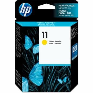 HP 11 (C4838A) 原版 喷墨 墨盒 - 单包 - 黄色 - 1 每台 - 喷墨 - 1 每台