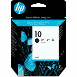 HP 10 (C4844A) 原版 喷墨 墨盒 - 单包 - 黑 - 1 每台 - 喷墨 - 1 每台