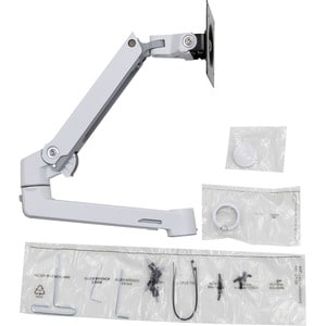 Ergotron 安装臂 用于 显示器 - 白 - 1 显示器支持 - 11.34 kg 承载量 - 75 x 75, 100 x 100