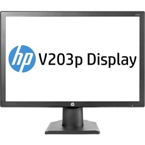 HP V203p HD LCD Monitor - 16:10 - 19.5" (49.5 cm) Viewable - LED Backlight - 1400 x 900 - 250 cd/m² - 8 ms - VGA