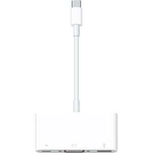 Apple USB/VGA Video/Data Transfer Cable for MacBook, iPhone, Projector, TV, Flash Drive - First End: 1 x USB 3.1 Type C - 