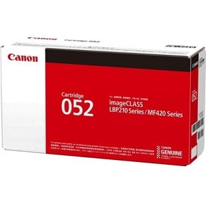 Canon 052 Original Laser Toner Cartridge - Black - 1 Pack - 3100 Pages