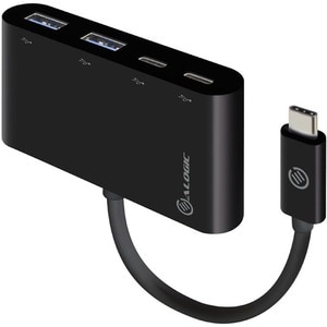 Alogic USB Hub - USB Type C - External - 4 Total USB Port(s) - 2 USB 3.0 Port(s)