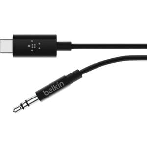 Belkin Rockstar 90 cm Mini-Phone/USB-C Audiokabel - Cable for Audiogerät, Lautsprecher, Smartphone, Tablet, MacBook Air, i