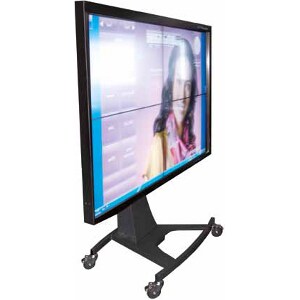 Unicol Axia Titan Monitorständer - Bildschirmgröße: Bis zu 144,8 cm (57 Zoll) - 400 kg TragfähigkeitDisplay Type Supported