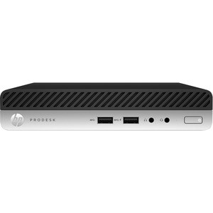 HP ProDesk 400 G4 Desktop Computer - Intel Core i3 8th Gen i3-8100T Quad-core (4 Core) 3.10 GHz - 8 GB RAM DDR4 SDRAM - 12