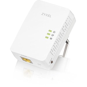 ZYXEL PLA5405 v2 Powerline Network Adapter - 2 - 1 x Network (RJ-45) - 1300 Mbit/s Powerline - 300 m Distance Supported - 
