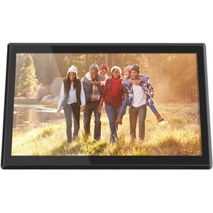 Aluratek AWS17F Digital Frame - 17.3" LCD Digital Frame - 1920 x 1080 - Wireless - In-plane Switching (IPS) Technology, Cl