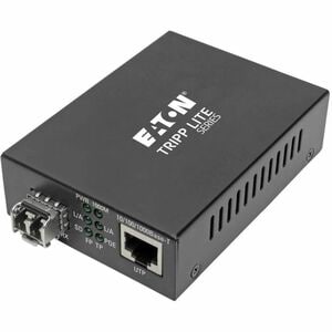 Eaton Tripp Lite Series Gigabit Multimode Fiber to Ethernet Media Converter, POE+ - 10/100/1000 LC, 850 nm, 550M (1804.46 