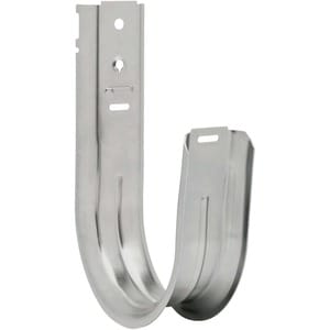 Tripp Lite by Eaton J-Hook Cable Support - 4", Wall Mount, Galvanized Steel, 25 Pack - J-hook - Silver - 25 - Galvanized S