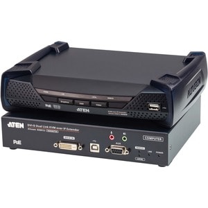 ATEN ALTUSEN KE6912 KVM Extender - Wired - 1 Computer(s) - 1 Local User(s) - 1 Remote User(s) - 2K - 2560 x 2048 Maximum V