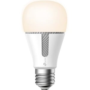 TP-Link Kasa LED Light Bulb - 10 W - 800 lm - A19 Size - Warm White, Bright White Light Color - E26 Base - 25000 Hour - 25