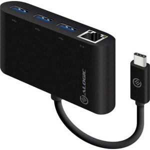 Alogic Docking Station - USB Type C - 3 x USB Ports - 3 x USB 3.0 - Network (RJ-45)