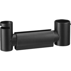 APA-A200 POS fixed length arm - length 200mm (8") - pole attachment 45mm (1.8") - steel - Black