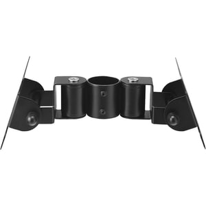 Atdec Pole Mount for Monitor - 2 Display(s) Supported - 20 kg Load Capacity - 75 x 75, 100 x 100