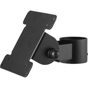 APA-HS-45 POS VESA head on short arm - capacity 10kg (22lb) - pole attachment 45mm (1.8") - steel - Black