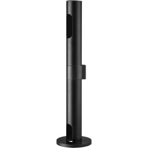 APA-P400-45 tall POS pole - height 400mm (16") - pole attachment 45mm (1.8") - steel - Black