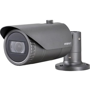 Wisenet SCO-6085R 2 Megapixel HD Surveillance Camera - Monochrome, Color - Bullet - Dark Gray - 98.43 ft - 1920 x 1080 - 3