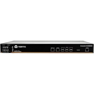48-PORT ACS8000 CONS. SYSTEM W/ DUAL DC POWER SUP. ANAL. MODEM