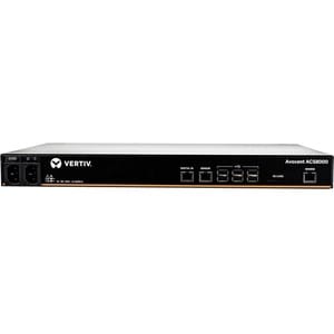 Vertiv 48-PORT ACS8000 CONS. SYSTEM W/ DUAL AC POWER SUP. ANAL. MODEM