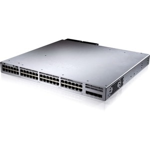 Cisco Catalyst 9300L-48P-4G-E Switch - 48 Ports - Manageable - Gigabit Ethernet - 1000Base-T, 1000Base-X - 3 Layer Support