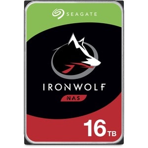 Seagate IronWolf ST16000VN001 16 TB Hard Drive - 3.5" Internal - SATA (SATA/600) - Conventional Magnetic Recording (CMR) M