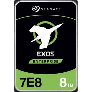 Seagate Exos 7E8 ST8000NM000A 8 TB Hard Drive - Internal - SATA (SATA/600) - 7200rpm - 512e Format - 5 Year Warranty