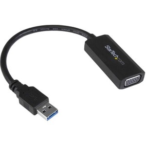 StarTech.com Adaptador USB 3.0 a VGA - con Instalación de Controladores Incorporada - 1920x1200 - USB 3.0 - 1 x VGA - 1920
