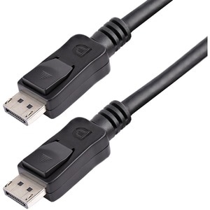 StarTech.com Cable de 5m DisplayPort 4K HBR2 con Cierre de Seguridad - 2x Macho DP - Extremo Secundario: 1 x 20-pin Displa