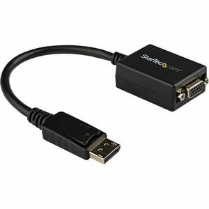 StarTech.com Adaptador Conversor de Video DisplayPort DP a VGA HD15 - Convertidor Activo - 1920x1200 - 1 x 20-pin DisplayP