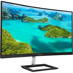 Philips 328E1CA 32 Zoll Class 4K UHD Gekrümmter Bildschirm LCD-Monitor - 16:9 Format - Schwarz - 80 cm (31,5 Zoll) Viewabl
