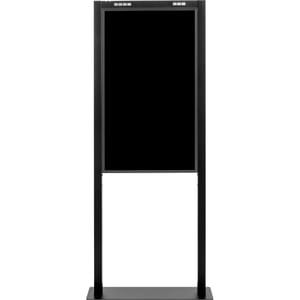 HAGOR Bodenhalterung für LED-Monitor - Schwarz - 1 Unterstützte(r) Display(s)Bildschirmgröße: 139,7 cm (55 Zoll) - max. 45