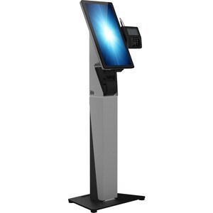 Elo Wallaby Self-Service Floor Top - Black, Silver