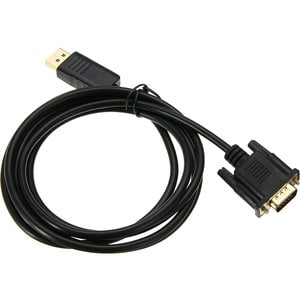 4XEM DisplayPort To VGA Adapter Cable - 3 ft DisplayPort/VGA Video Cable Adapter for Video Device, Monitor, Projector, Not
